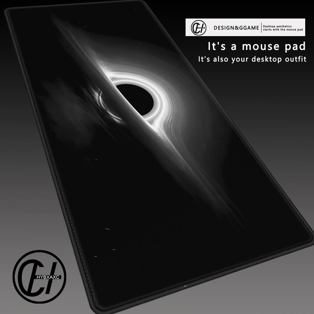 Tablet Accessories For Gaming - Cosmic Black Hole Mouse Pad 900x400MM