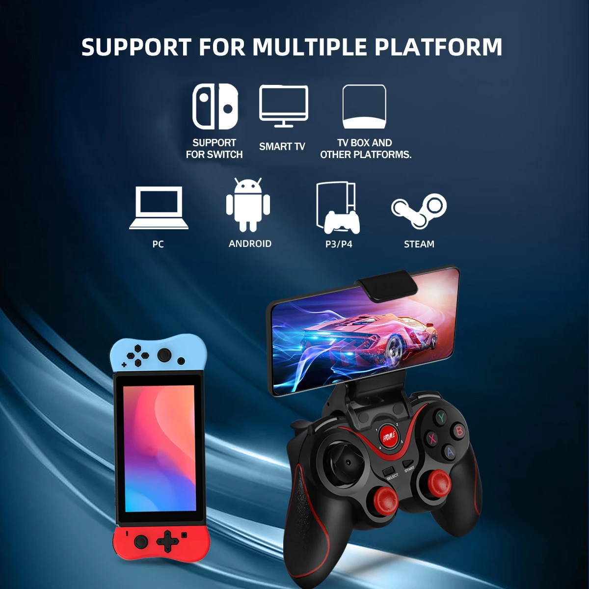 GAMINJA Wireless Bluetooth Gam - Tablet Gaming Accessories recension och pris