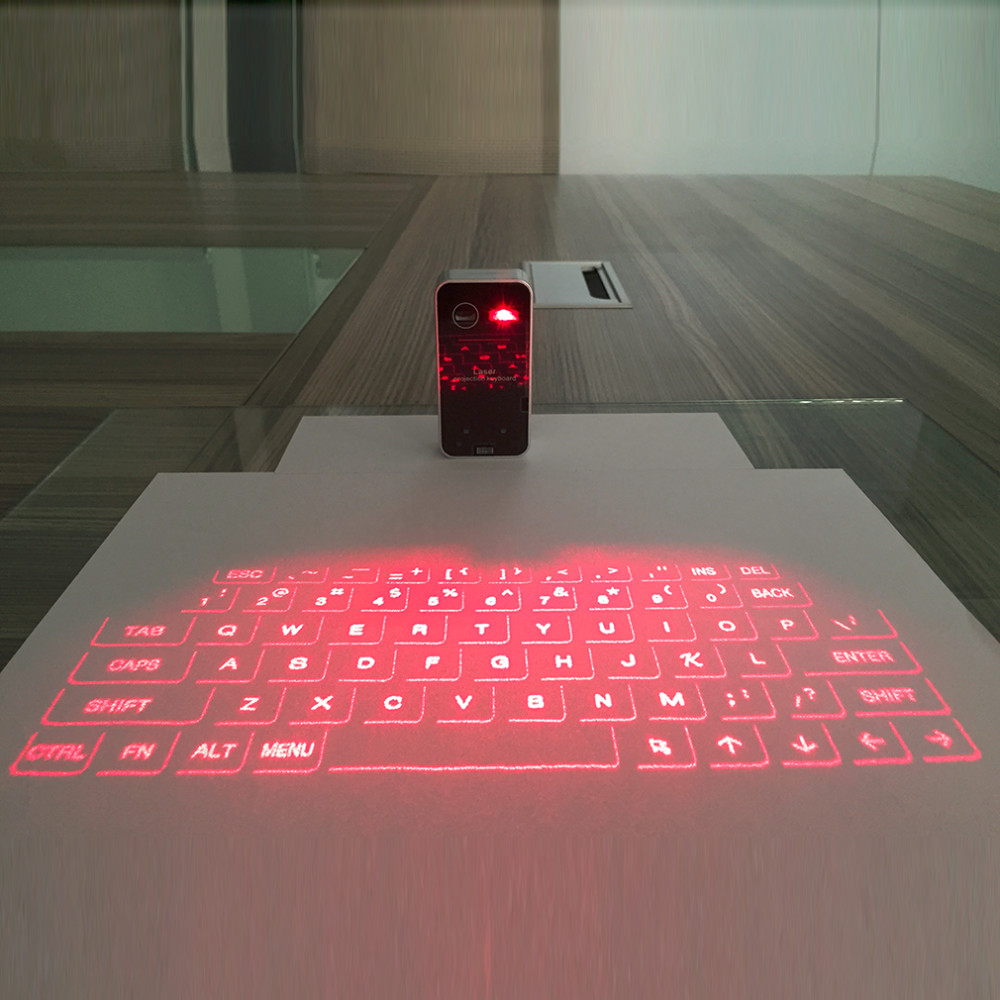 Portable Wireless Laser Keyboa - Android Tablet Gaming Accessories recension och pris