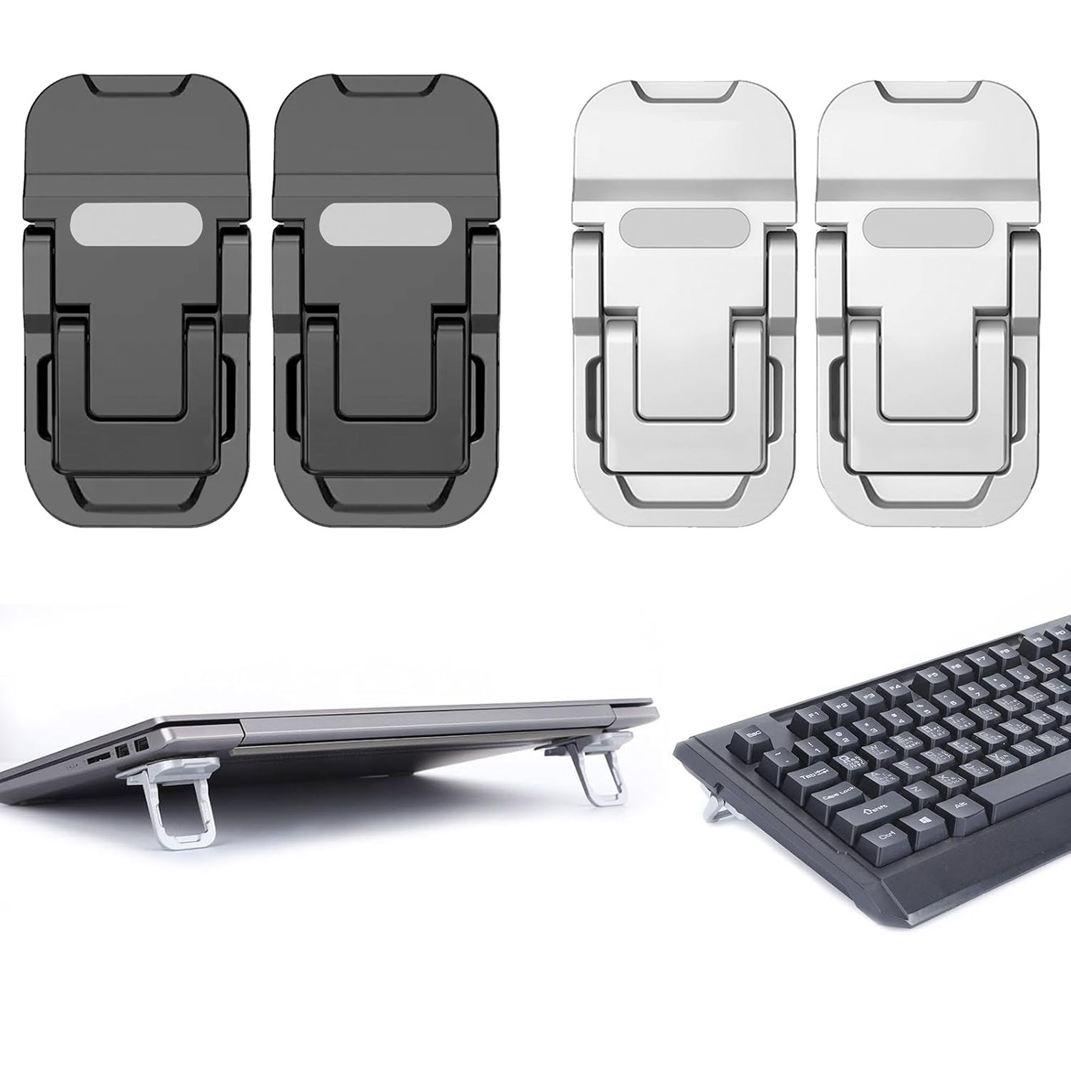 2PCS Portable Foldable Laptop  - Cooling Stand Tablet recension och pris
