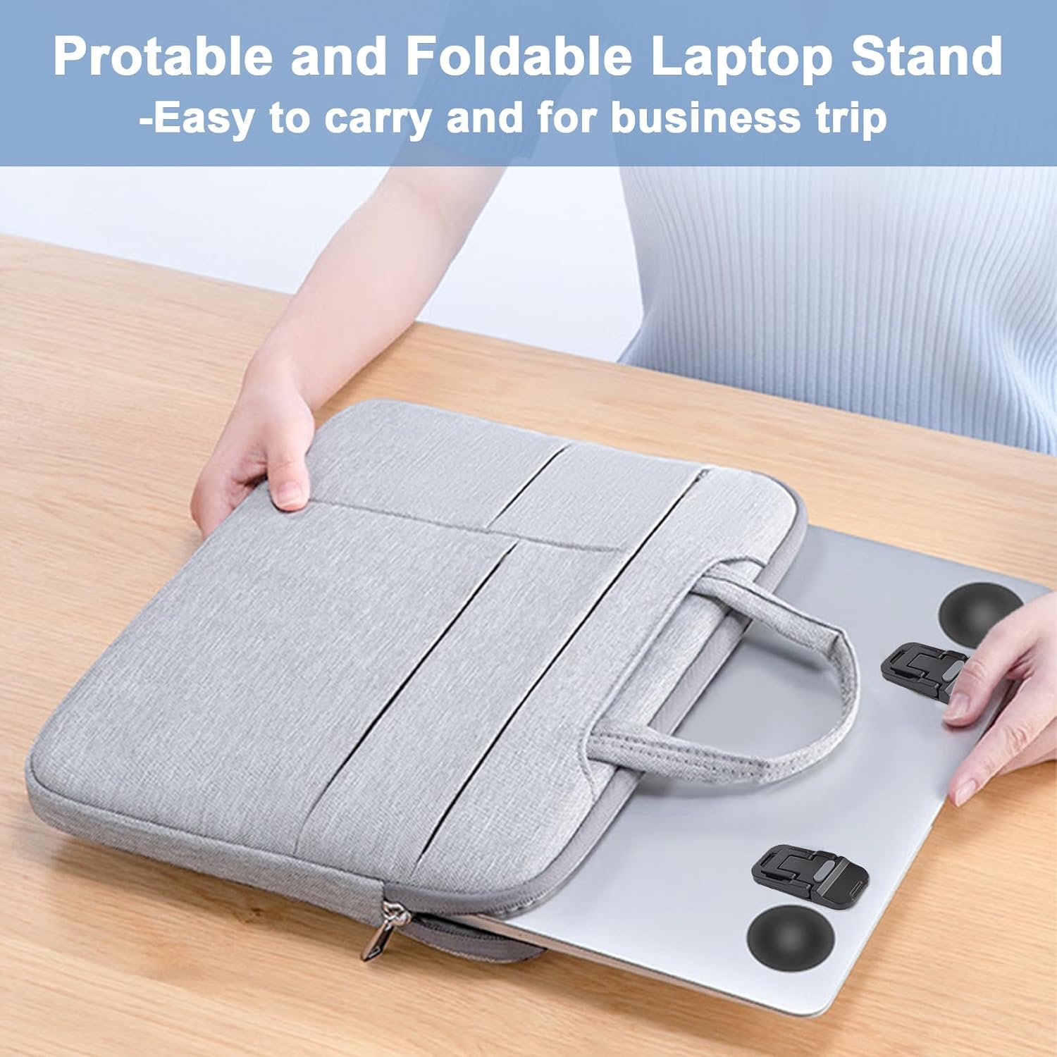 2PCS Portable Foldable Laptop  - Cooling Stand Tablet recension och pris