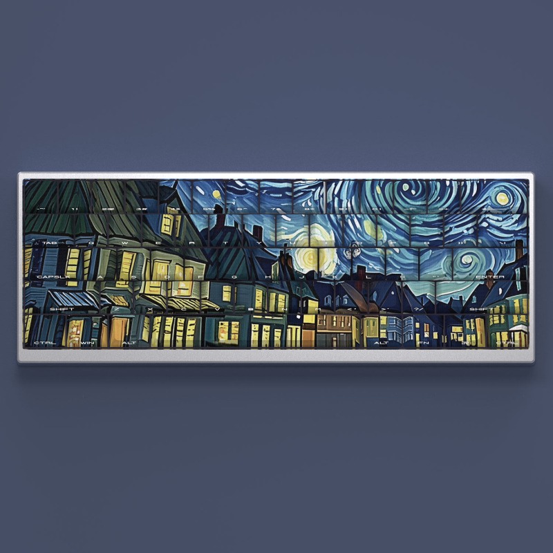 Van Gogh Starry Sky Theme Keyc - Tablet Gaming Accessories recension och pris