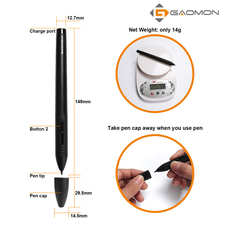 GAOMON ArtPaint AP20 Digital D - Graphic Tablet Accessories recension och pris