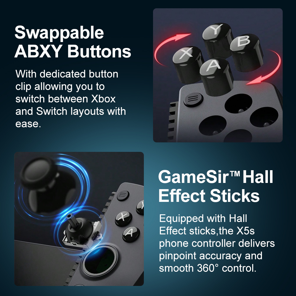 GameSir X5s Phone Gamepad for  - Tablet Gaming Accessories recension och pris