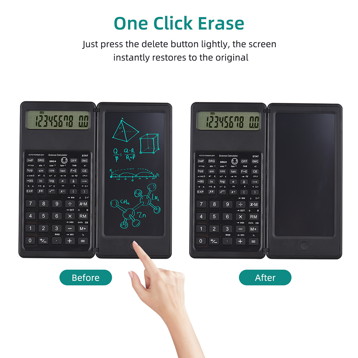 Portable Calculator 6.5 Inch L - Graphic Tablet Accessories recension och pris