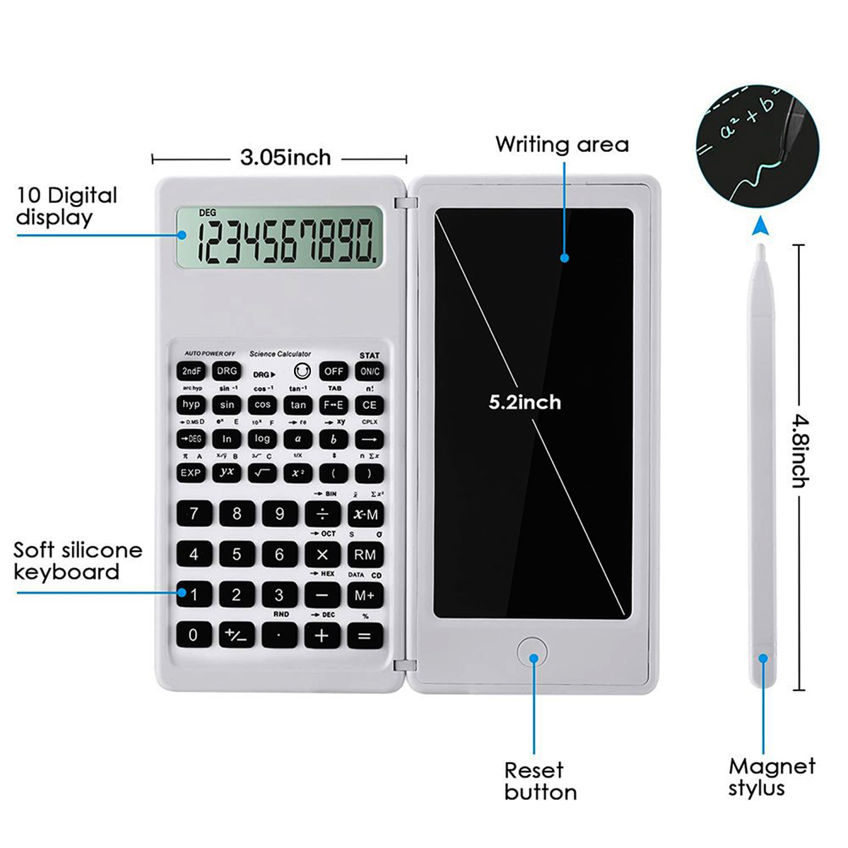 Portable Calculator 6.5 Inch L - Graphic Tablet Accessories recension och pris
